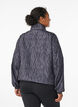 Running jacket with a high neck and adjustable hem, Grey, Model image number 2