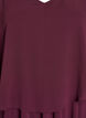 A-line maxi dress with short sleeves, Red, Packshot image number 2