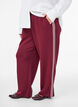 Trousers with side stripes, Red, Model image number 2