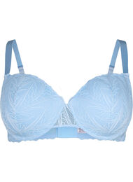 Molded lace bra with underwire, Clear Sky, Packshot