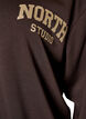 Sporty bomber cardigan with zip and high collar, Brown, Packshot image number 2