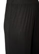Loose pyjama bottoms in viscose with an elastic waist, Black, Packshot image number 2