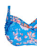 Printed bikini top, Bright Blue Print, Packshot image number 2