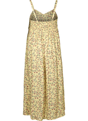 Dress , YELLOW FLOWER PRINT, Packshot image number 1