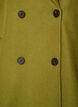 Short coat with double-breasted button closure, Green, Packshot image number 2