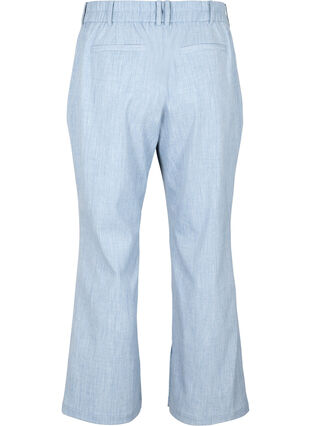 Melange trousers with elastic and button closure, Infinity , Packshot image number 1