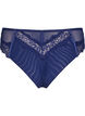 Brazilian panties with lace and satin ribbon, Ocean Cavern, Packshot image number 1