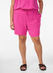 Shorts with pockets and elastic waistband, Rose, Model image number 0