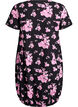 Short-sleeved, printed cotton dress, Black, Packshot image number 1
