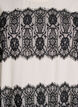 Short dress with contrasting lace panels, Beige, Packshot image number 2