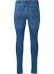 High-waisted Amy jeans with button closure, Blue Denim, Packshot image number 1