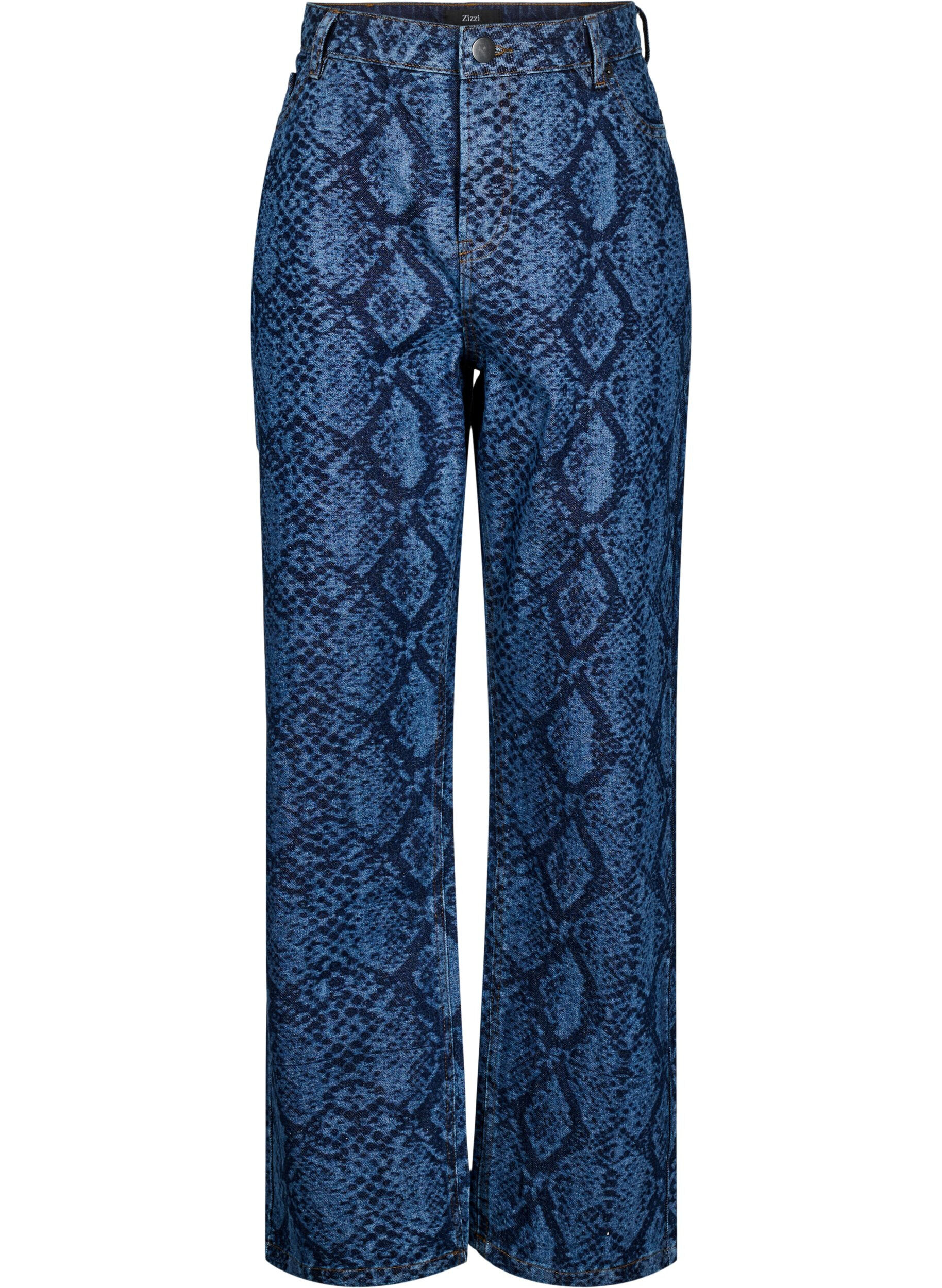 Emily jeans with snake print
