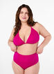 Bikini bottoms with high waist, Pink, Model image number 0
