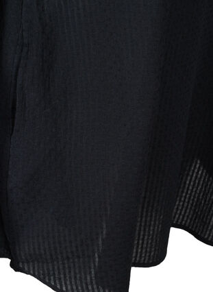 Sleeveless tunic in cotton, Black, Packshot image number 3