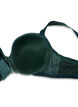 Moulded bra with mesh, Green, Packshot image number 3