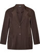 Blazer with pockets and slits, Brown, Packshot image number 0