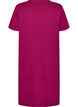 Organic cotton nightdress with V-neck, Red, Packshot image number 1