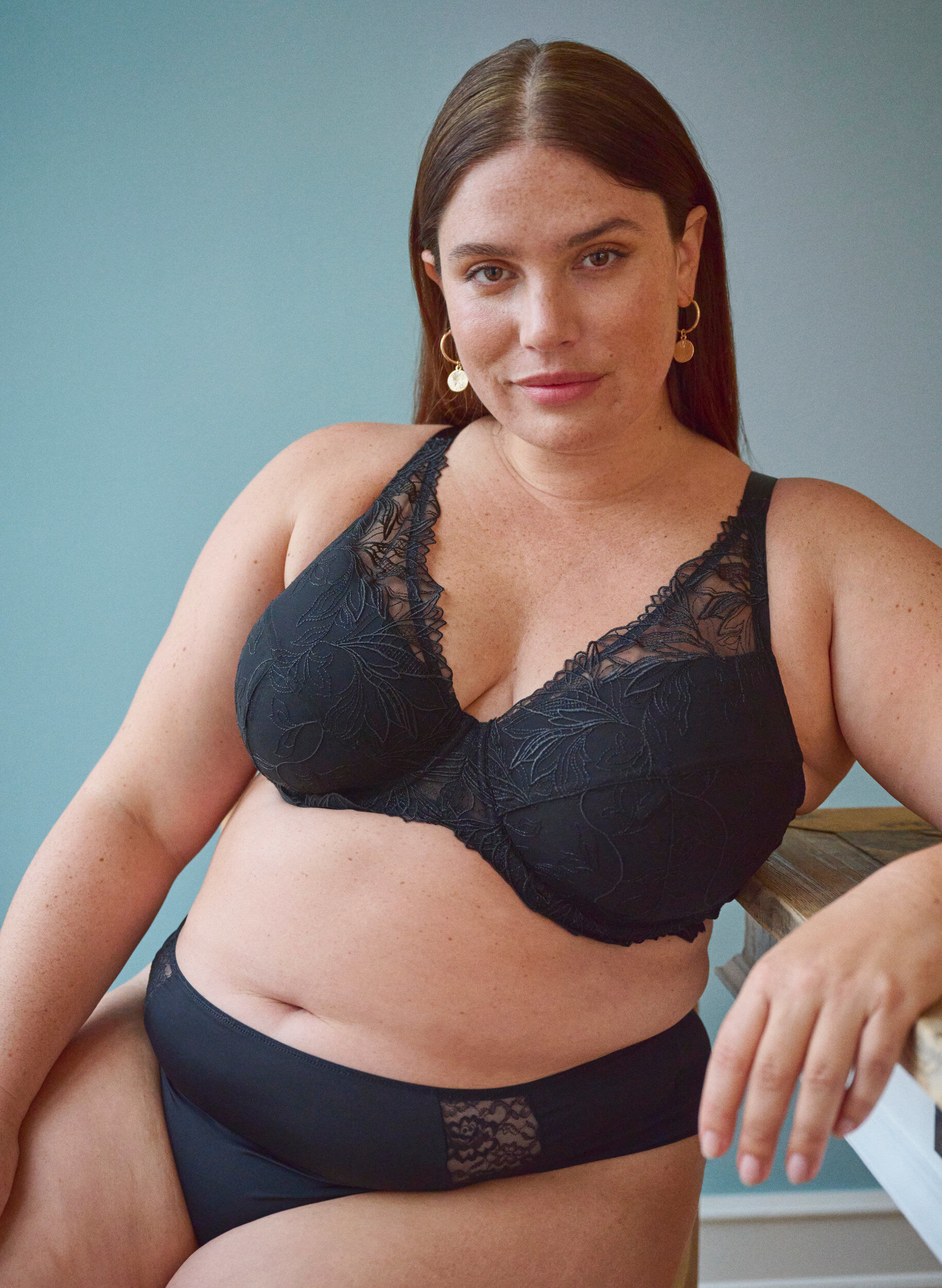 Zizzifashion Lacy g-string in a 3-pack, Black, Image image number 0