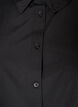Loose shirt with a wide lace trim, Black, Packshot image number 2