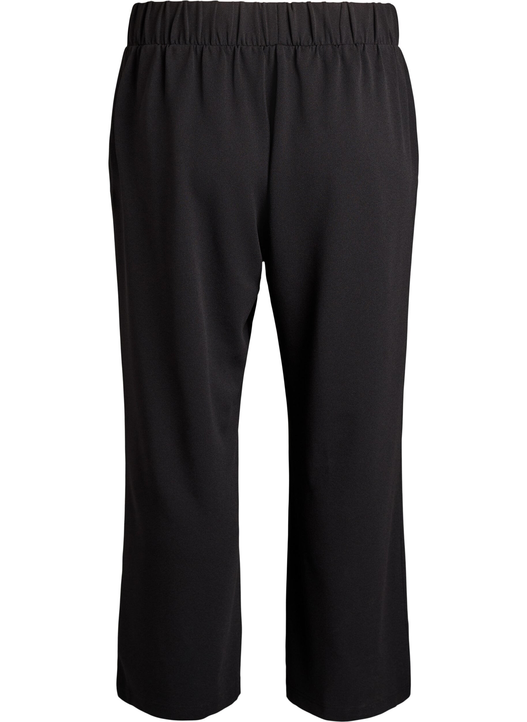 Zizzifashion Loose trousers with pockets, Black, Packshot image number 1