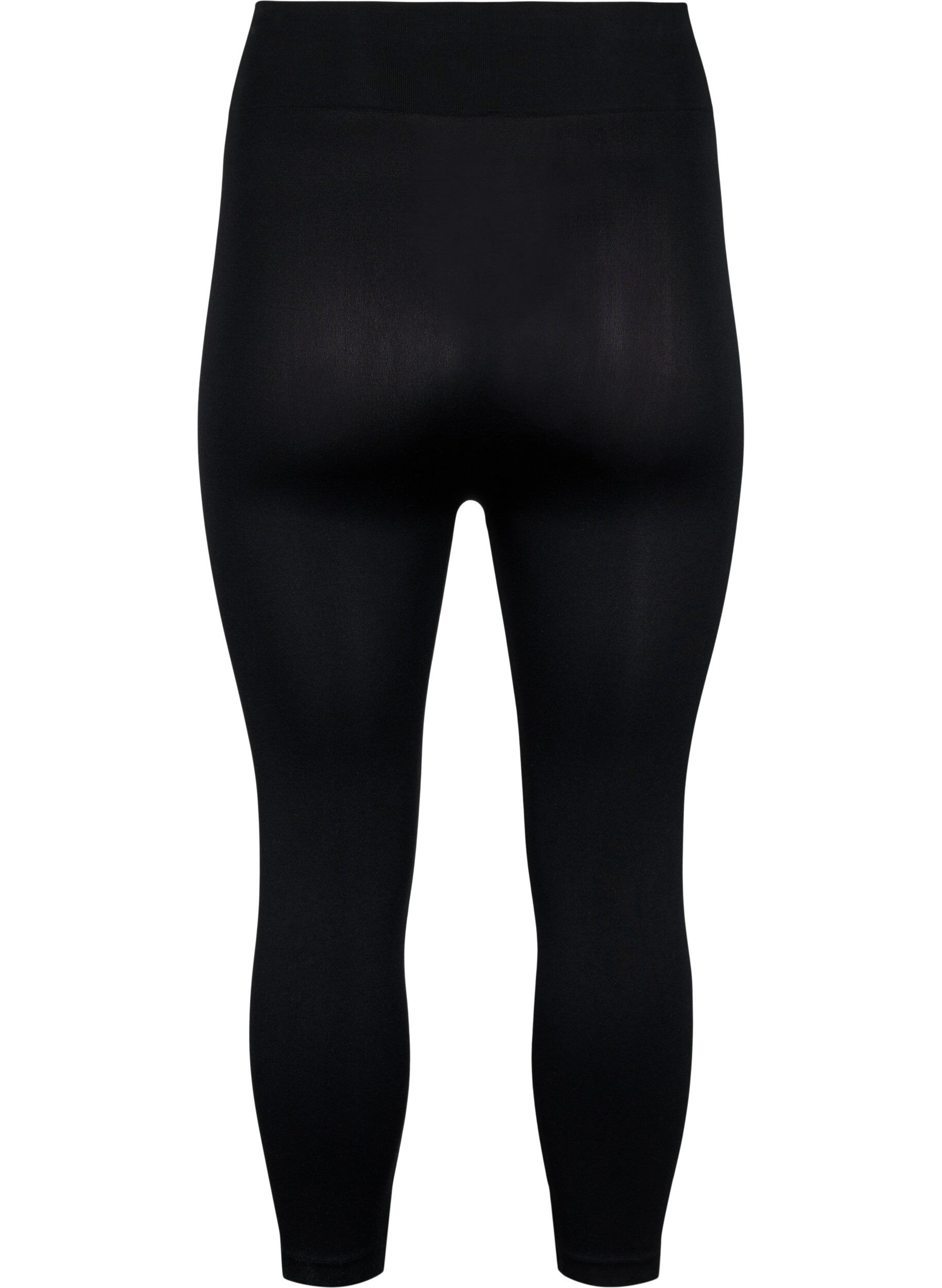 Zizzifashion Seamless 3/4 leggings, Black, Packshot image number 1