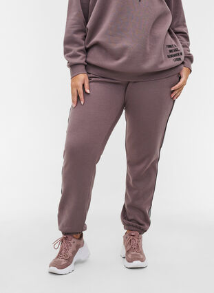 Sweatpants with a drawstring and pockets, Iron, Model image number 3