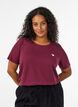 T-shirt with motif, Red, Model image number 0