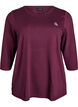 Workout top with 3/4 sleeves, Winetasting, Packshot image number 0