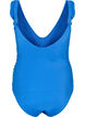Swimsuit with ruffles and removable inserts, Blue, Packshot image number 1