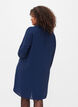 Long shirt with lace details, Navy Blazer, Model image number 1