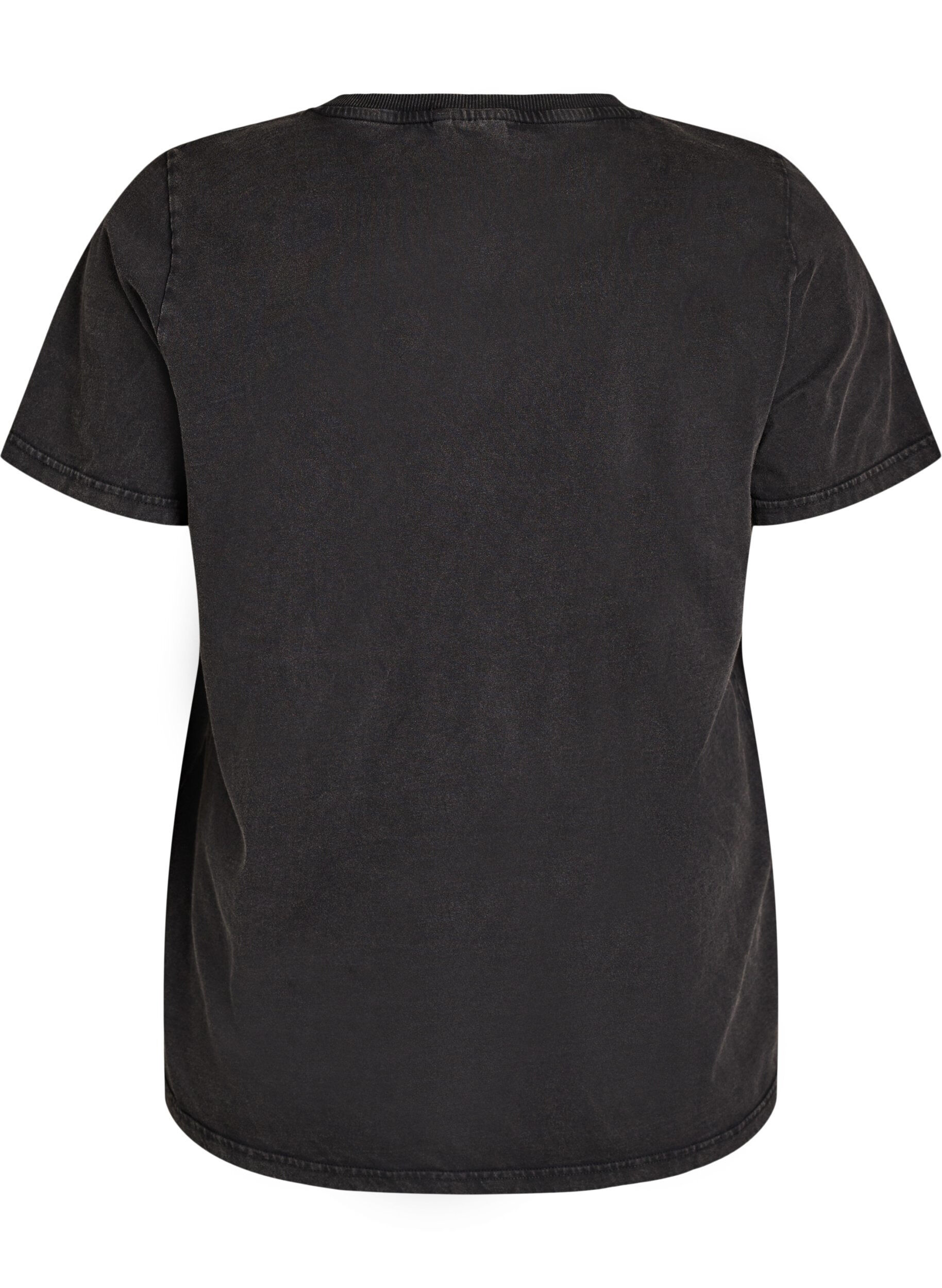 ZizzifashionOrganic cotton graphic T-shirt, Black, Packshot image number 1