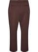 High-waisted tailored trousers with straight fit, Brown, Packshot image number 1