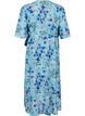 Short-sleeved wrap dress with floral print, Trellis AOP, Packshot image number 1