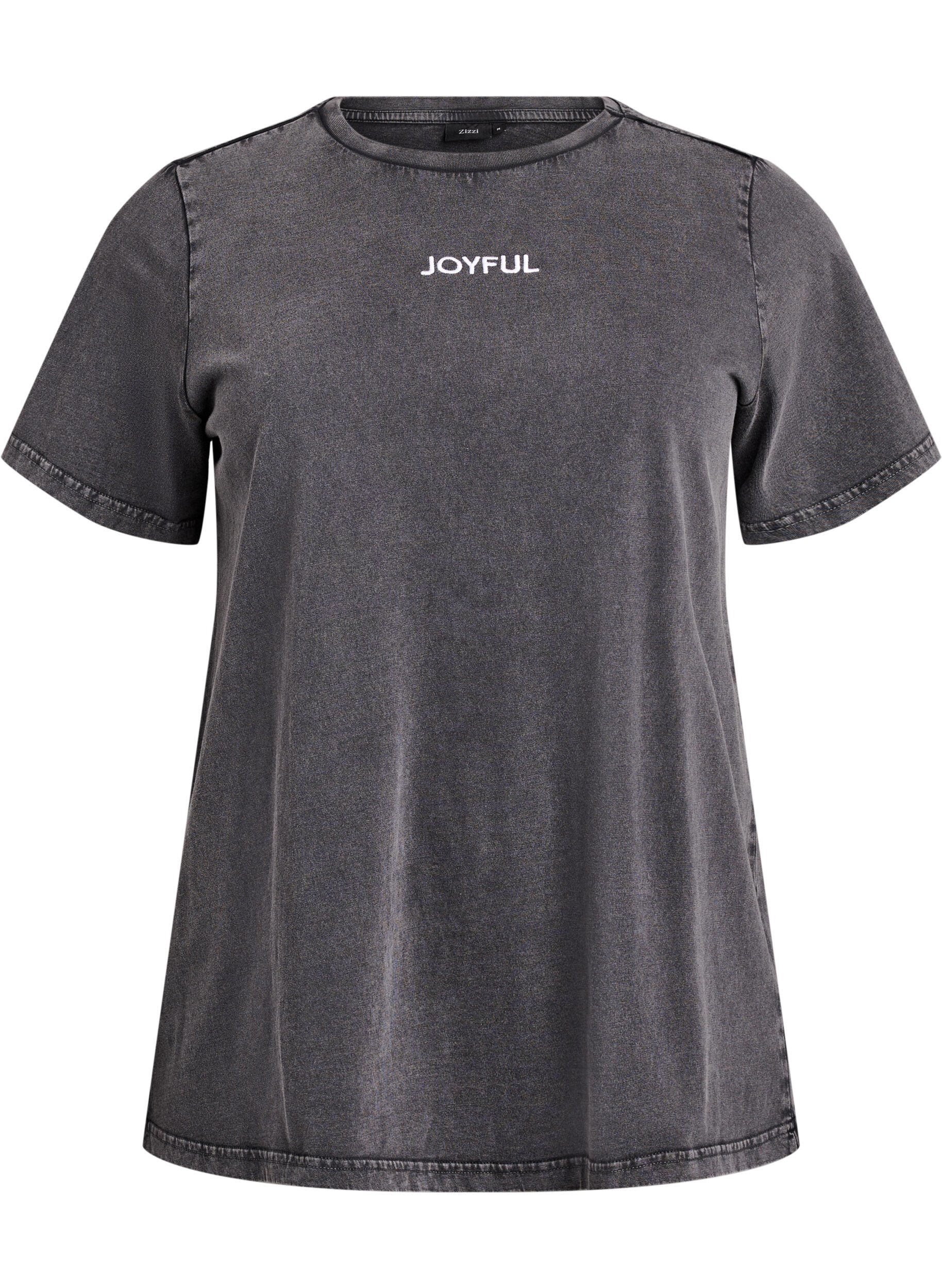 T-shirt in organic cotton with back print