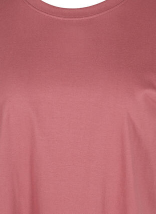 Short-sleeved cotton T-shirt, Deco Rose, Packshot image number 2