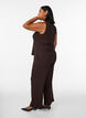 Trousers with a wavy texture, Brown, Model image number 2