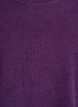 Soft teddy fleece sweater, Purple, Packshot image number 2