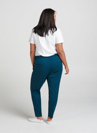 Maddison trousers, Majolica Blue, Model image number 0