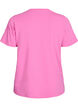 T-shirt with a graphic summer motif, Pink, Packshot image number 1
