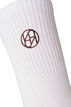 3-pack of sports socks with logo, Brown, Packshot image number 3