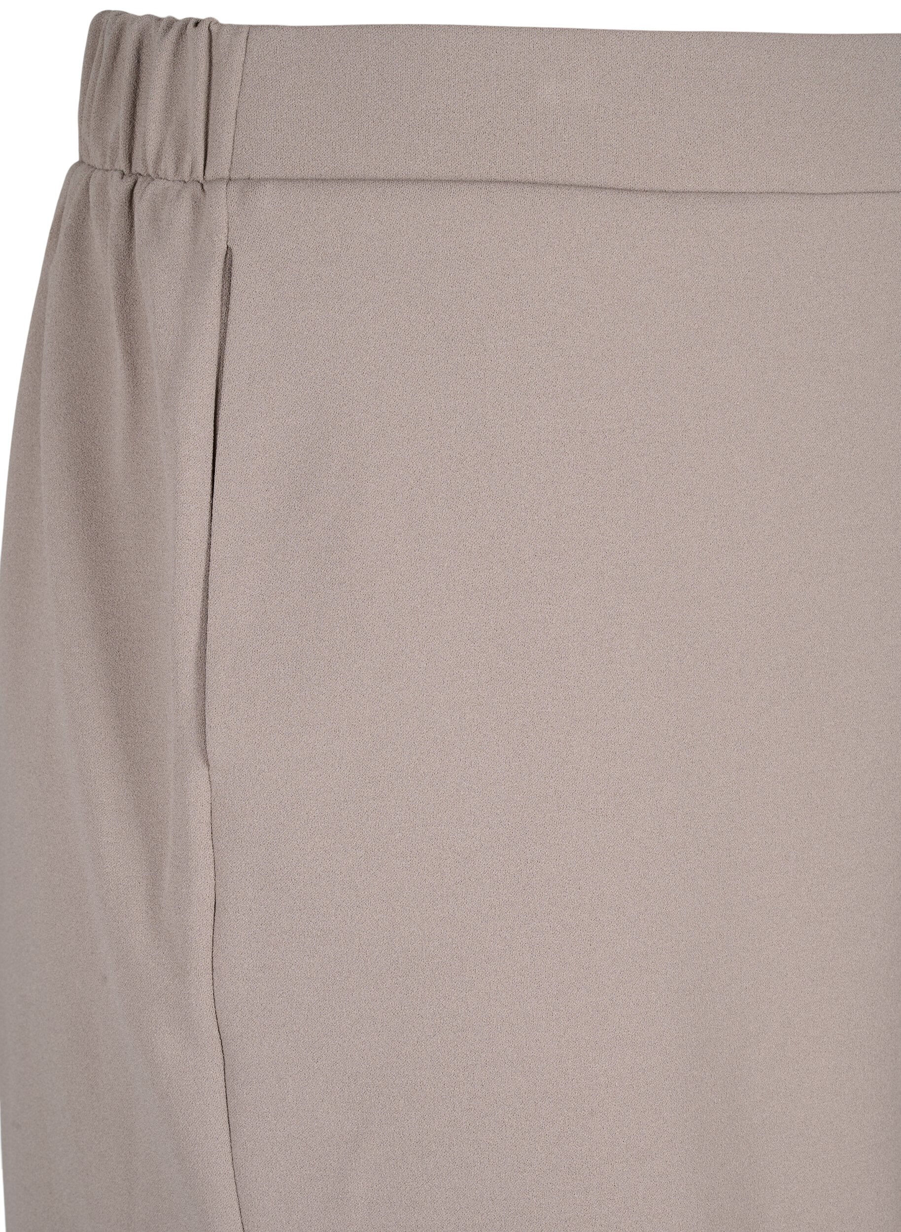 Zizzifashion FLASH - Loose shorts with pockets, Beige, Packshot image number 2
