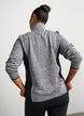 Training cardigan with contrast panels and a high collar, Dark Grey, Model image number 2