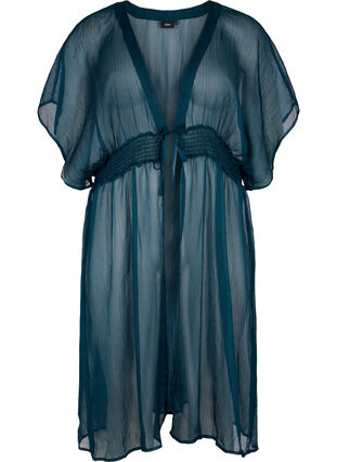Beach kimono with smock and short sleeves, Spruced-up, Packshot image number 0