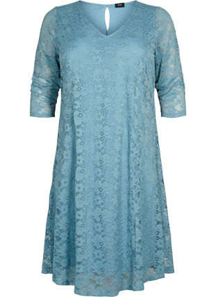 Lace dress with 3/4 sleeves, Citadel, Packshot image number 0