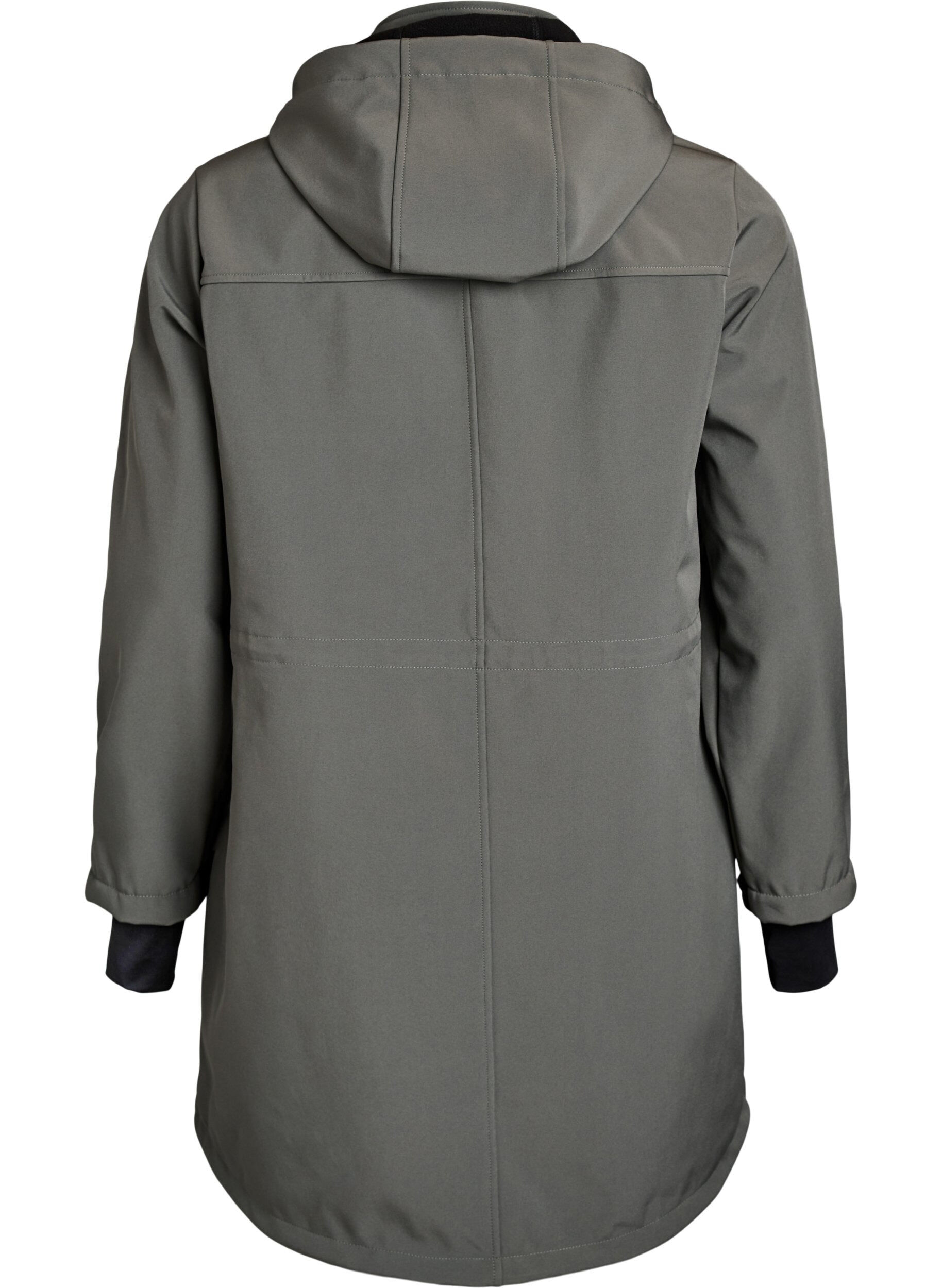ZizzifashionSoftshell jacket with detachable hood, Dark Grey, Packshot image number 1