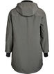 Softshell jacket with detachable hood, Dark Grey, Packshot image number 1