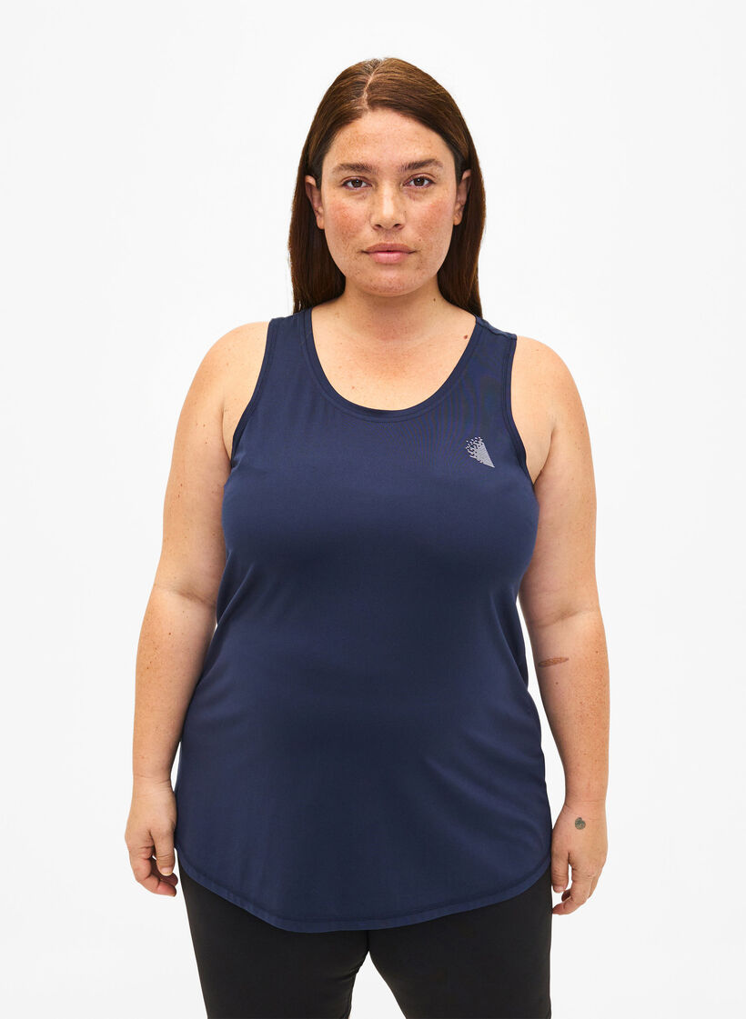 Training top with a round neck, Night Sky, Model image number 0