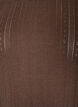 Organic cotton pyjama top with eyelet embroidery, Brown, Packshot image number 2