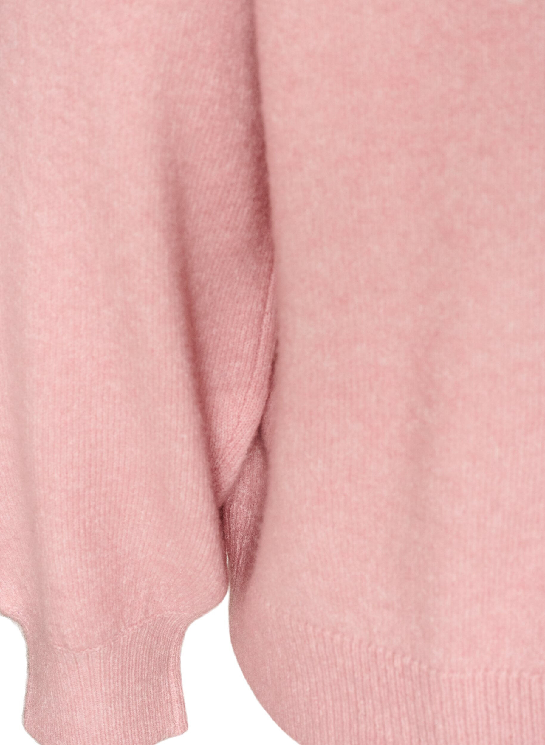 ZizzifashionCardigan in a soft knit with gold-coloured buttons, Red, Packshot image number 3