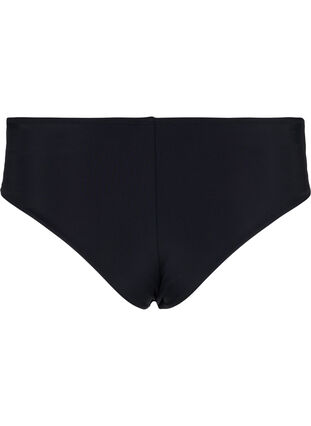 Bikini bottoms with a regular waist height, Black, Packshot image number 1